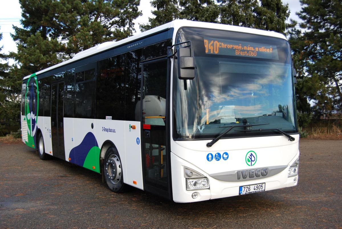 Na Kroměřížsku jezdí nové autobusy Iveco