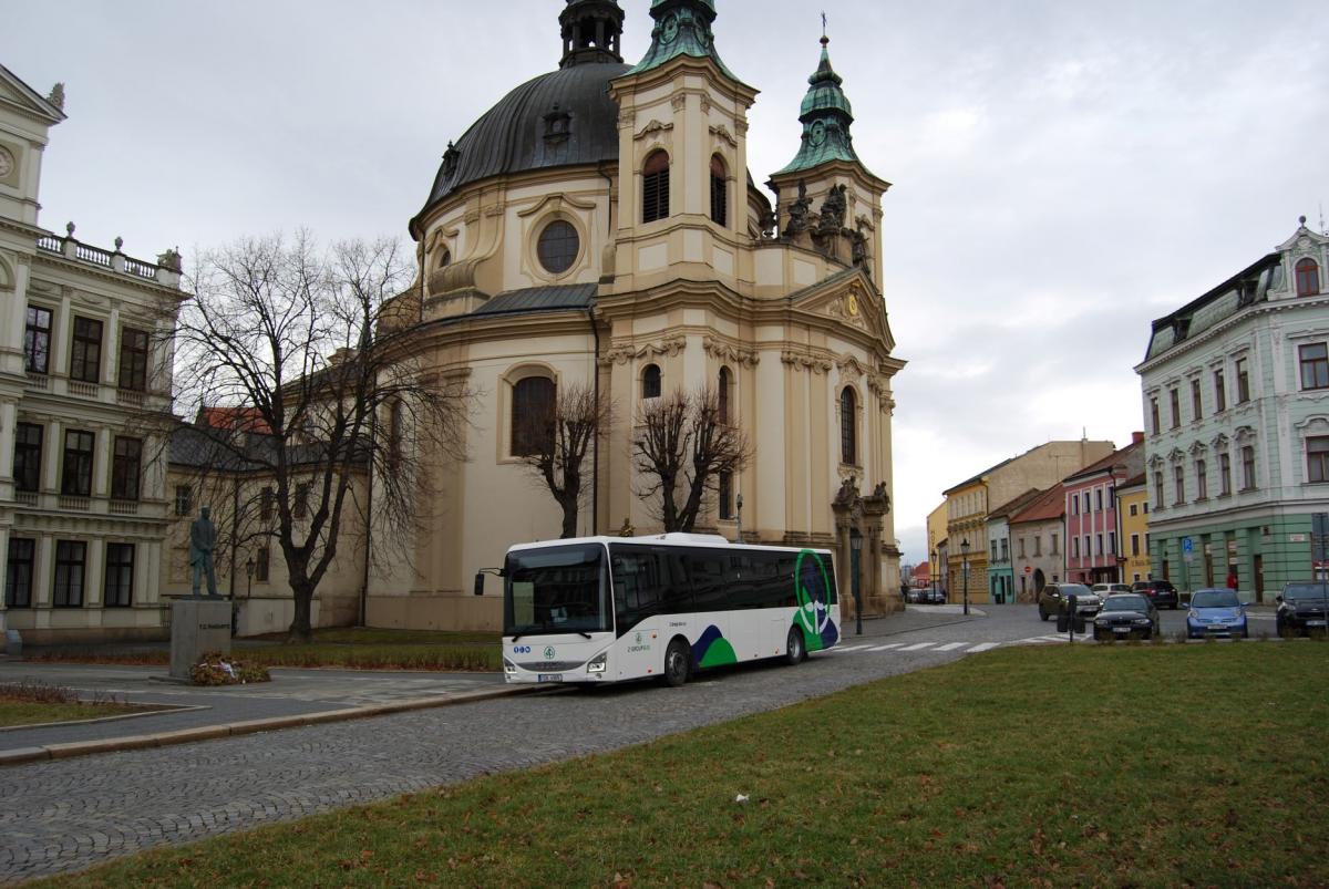 Na Kroměřížsku jezdí nové autobusy Iveco