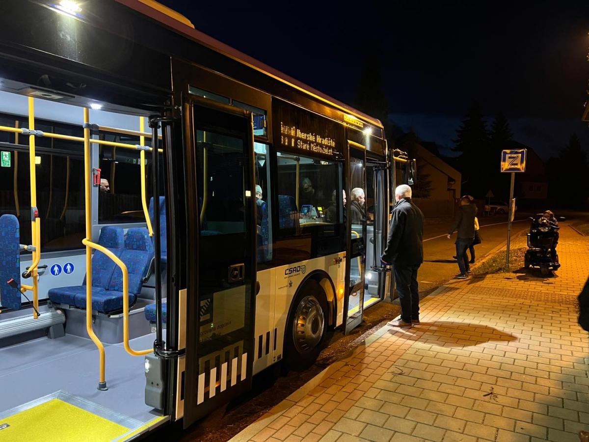 Nová linka spojuje Uherské Hradiště, Staré Město a Kunovice