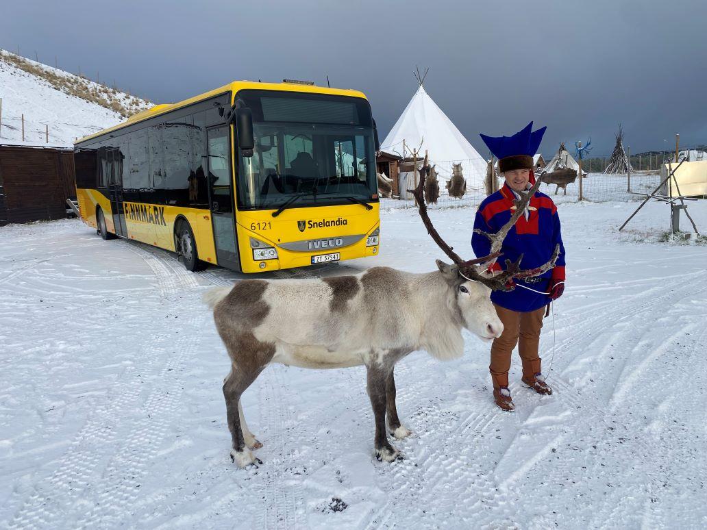 IVECO CROSSWAY za polárním kruhem v Norsku