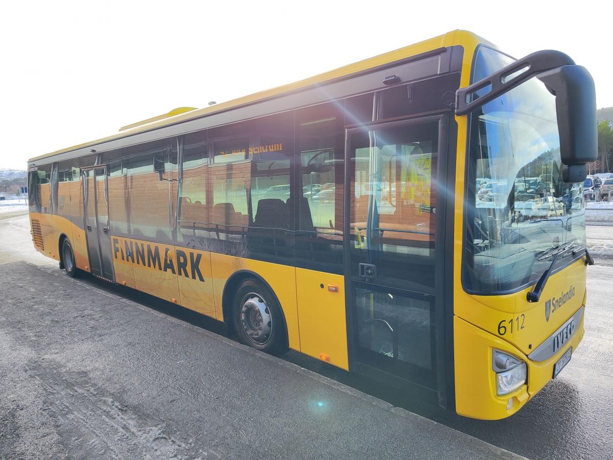 IVECO CROSSWAY za polárním kruhem v Norsku
