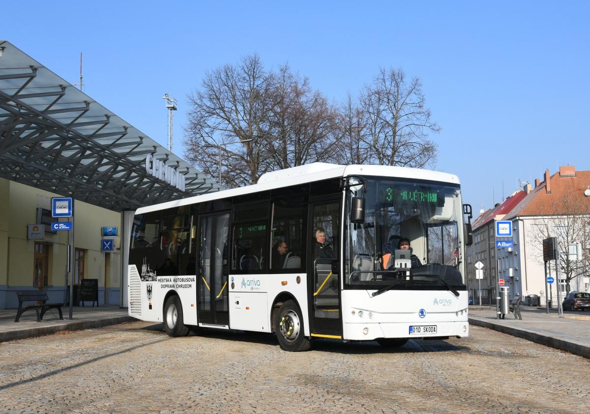 Autobusem po Chrudimi od 18. března zdarma