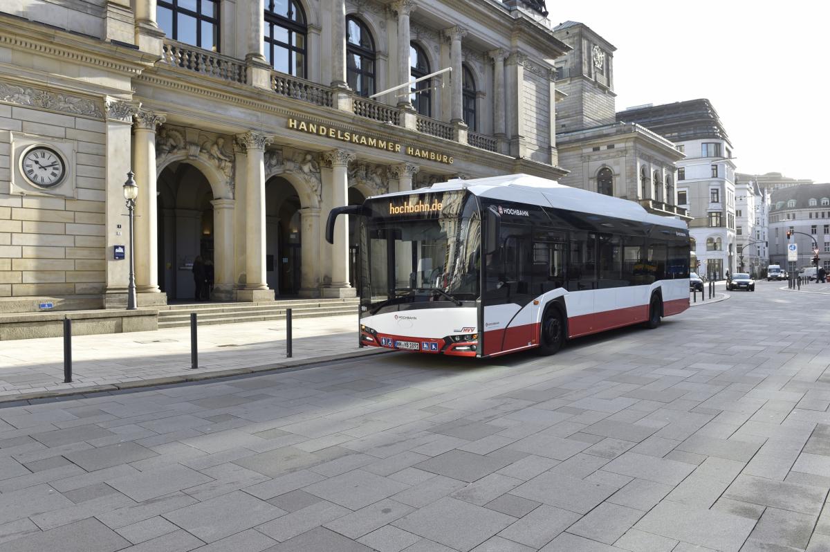 E-busy HOCHBAHN v Hamburku ujely bez emisí 20 milionů kilometrů 