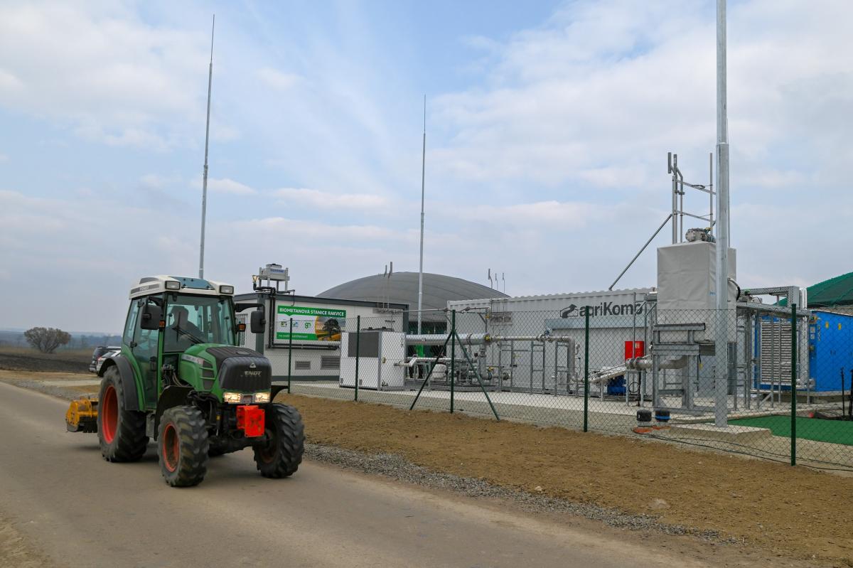  Biometan poprvé na jižní Moravě