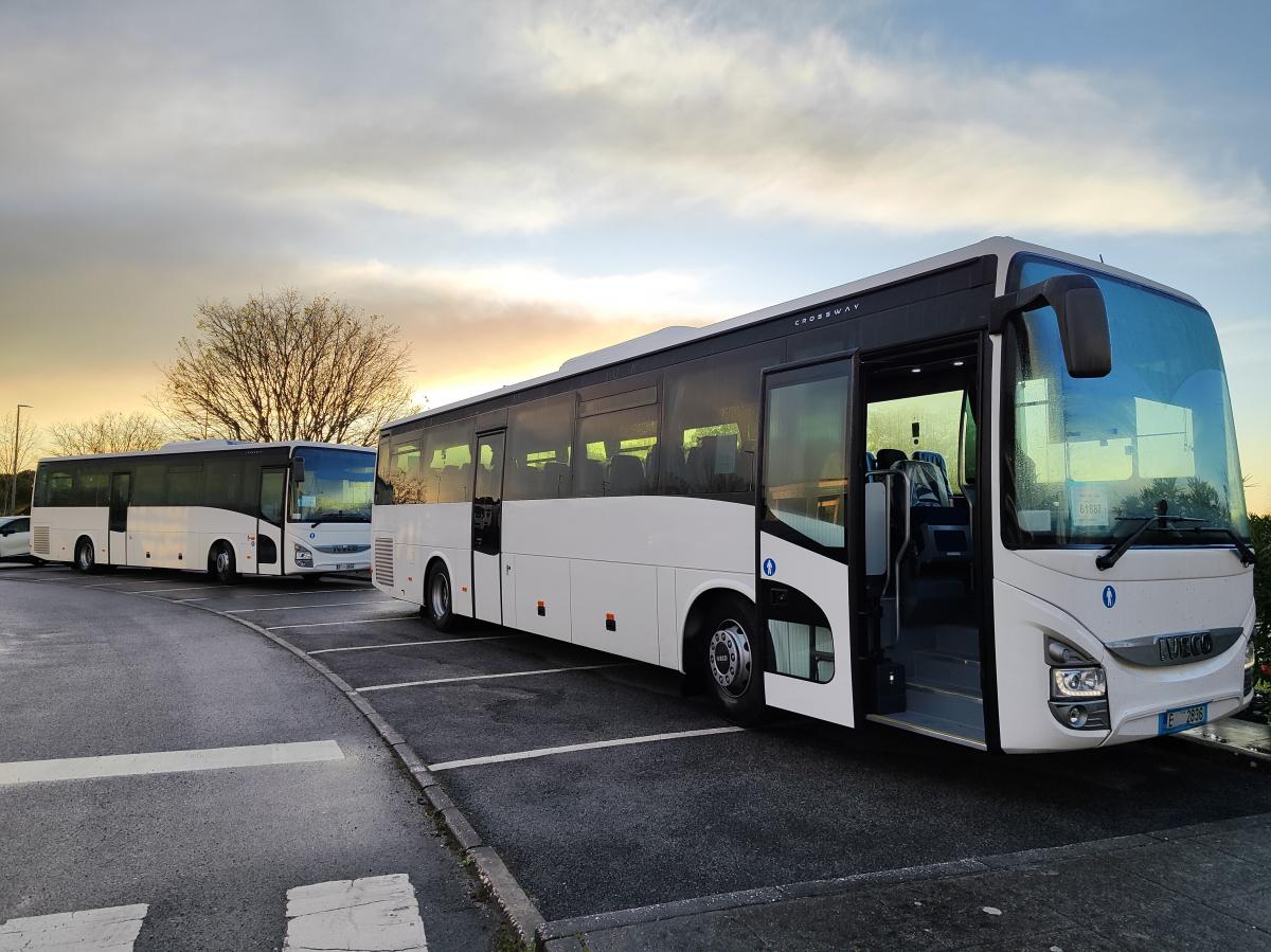 IVECO CROSSWAY připlouvají na Madeiru