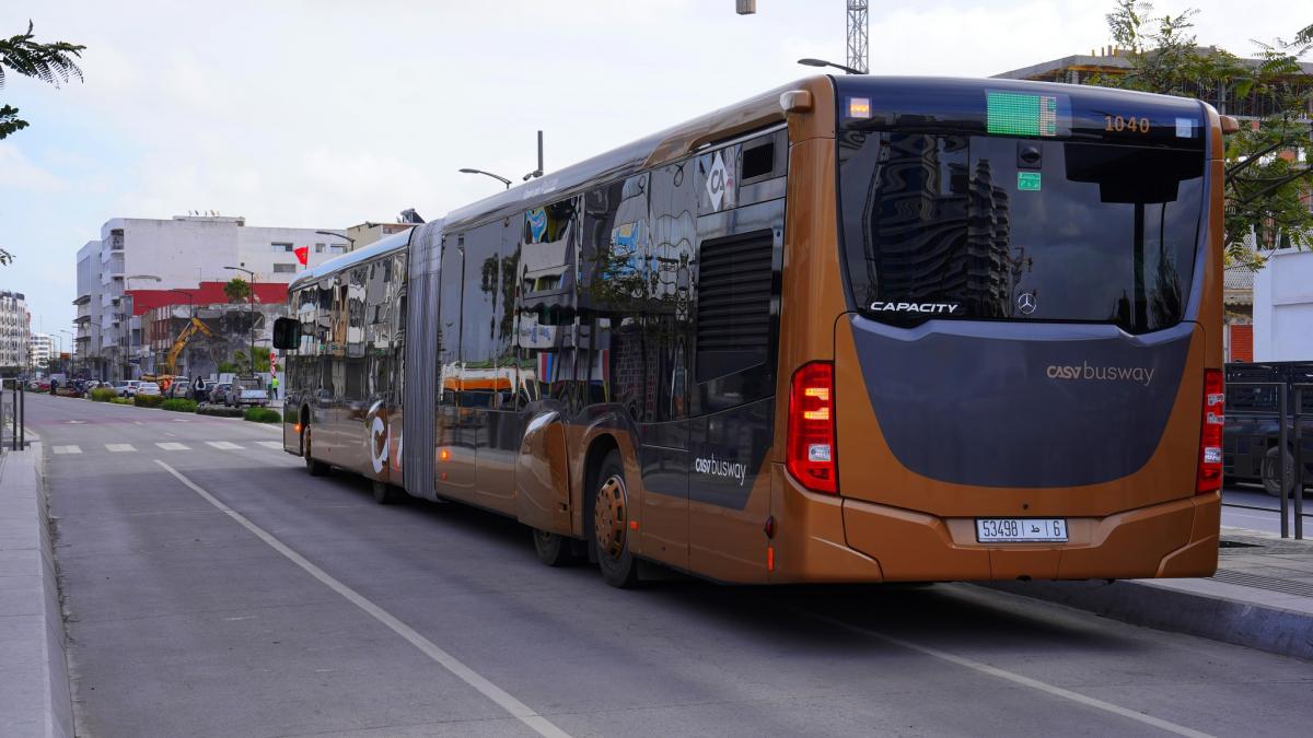 Mercedes-Benz CapaCity L pro BRT linky v Casablance