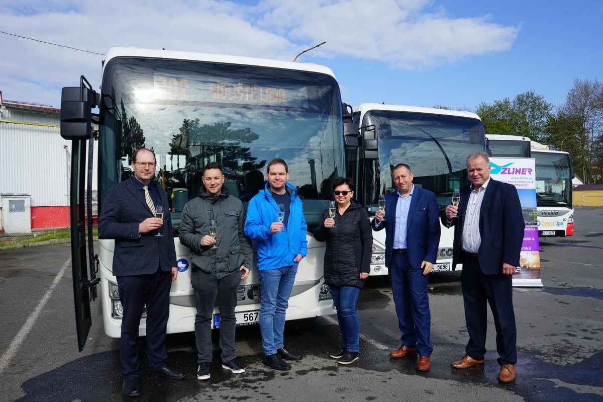 BusLine nasadil v České Lípě nové městské autobusy