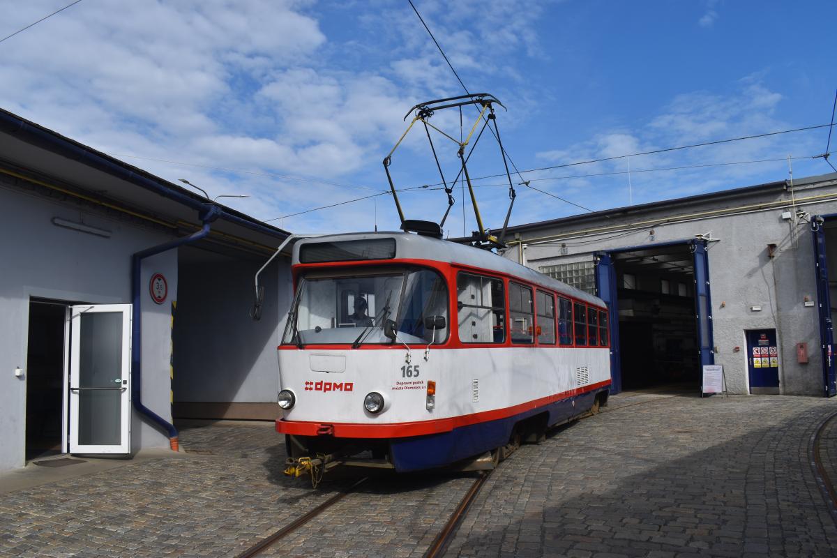 Z otevřených dveří v Dopravním podniku města Olomouce