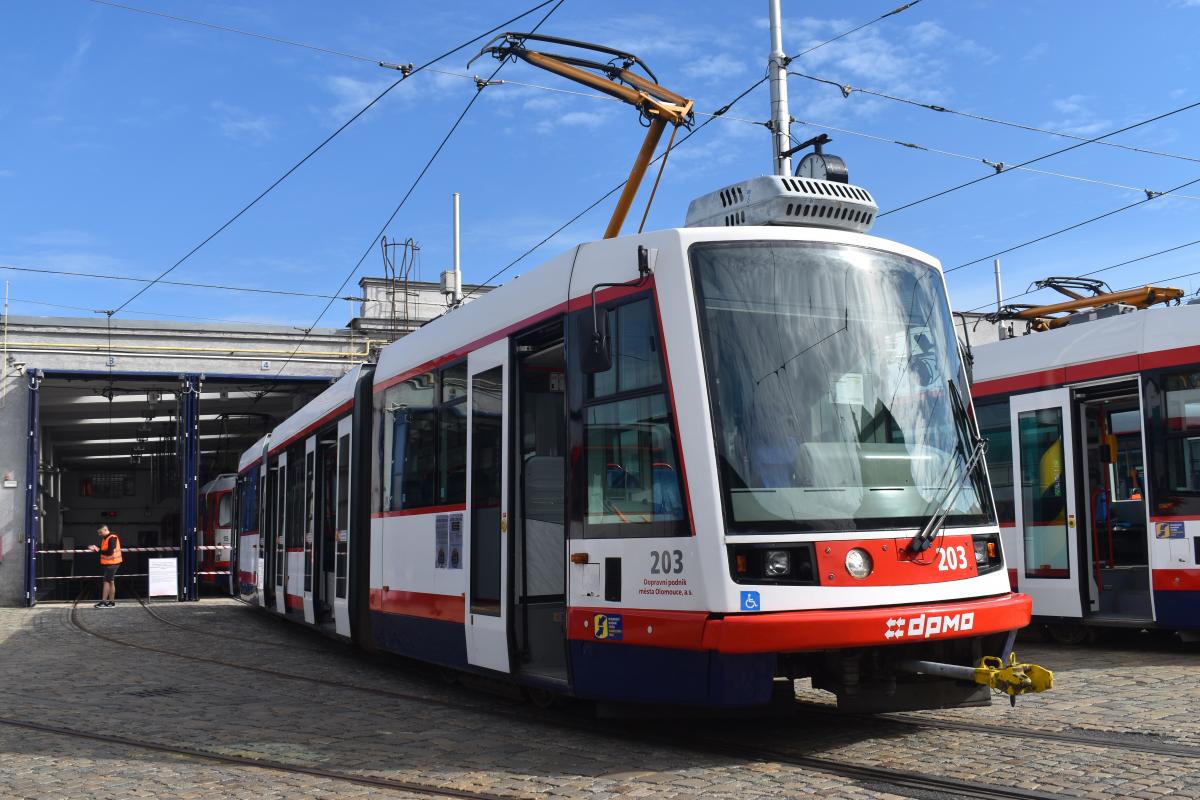 Z otevřených dveří v Dopravním podniku města Olomouce