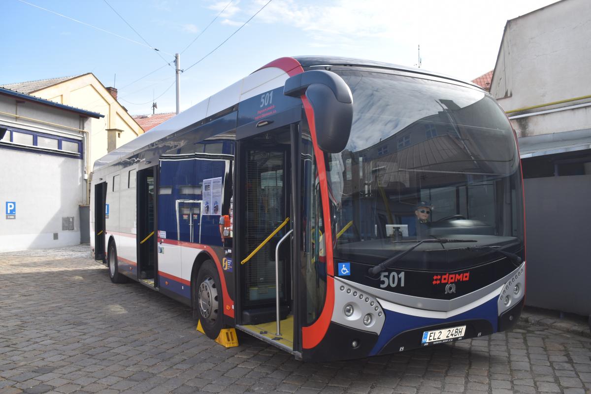 Z otevřených dveří v Dopravním podniku města Olomouce