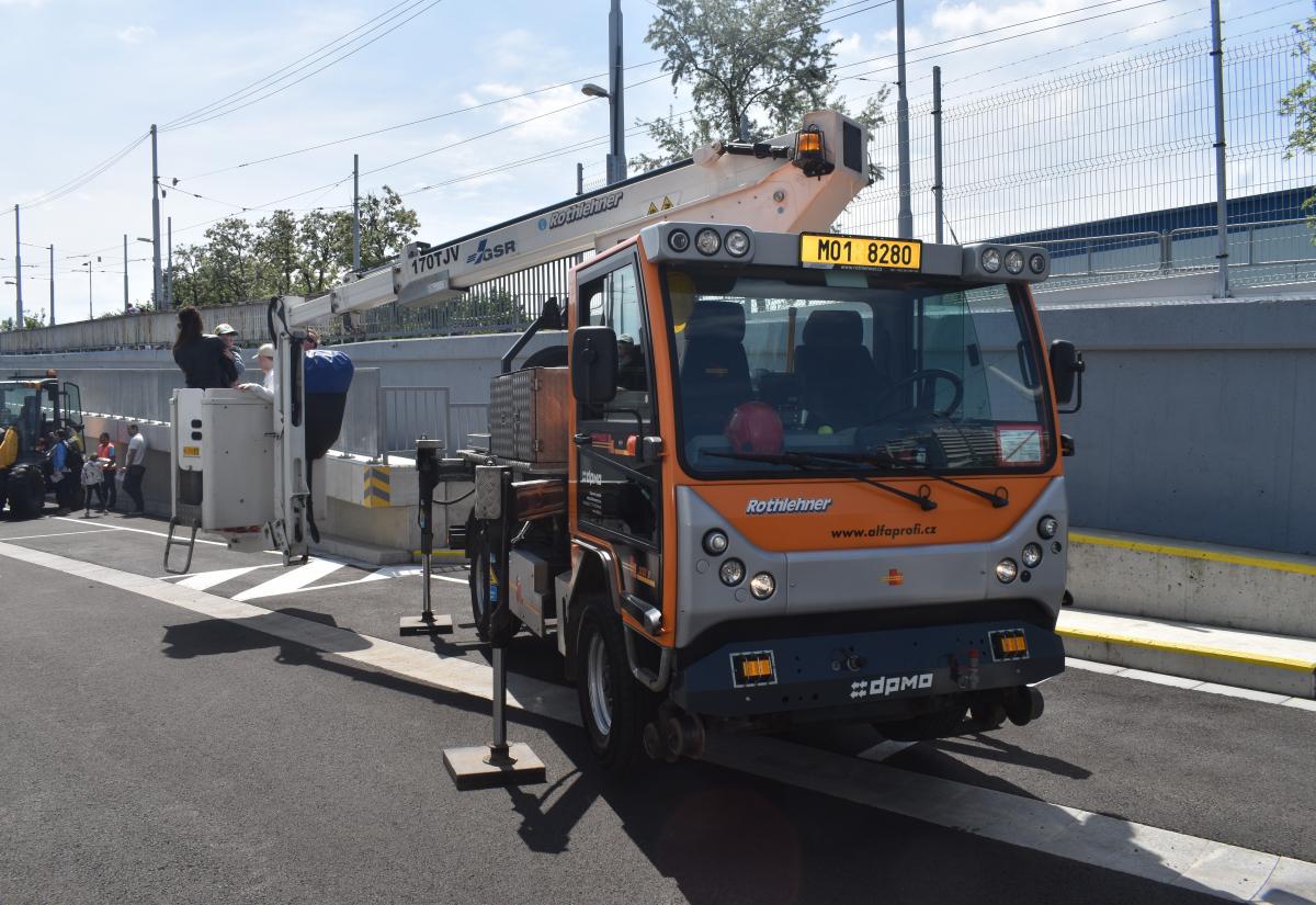 Z otevřených dveří v Dopravním podniku města Olomouce