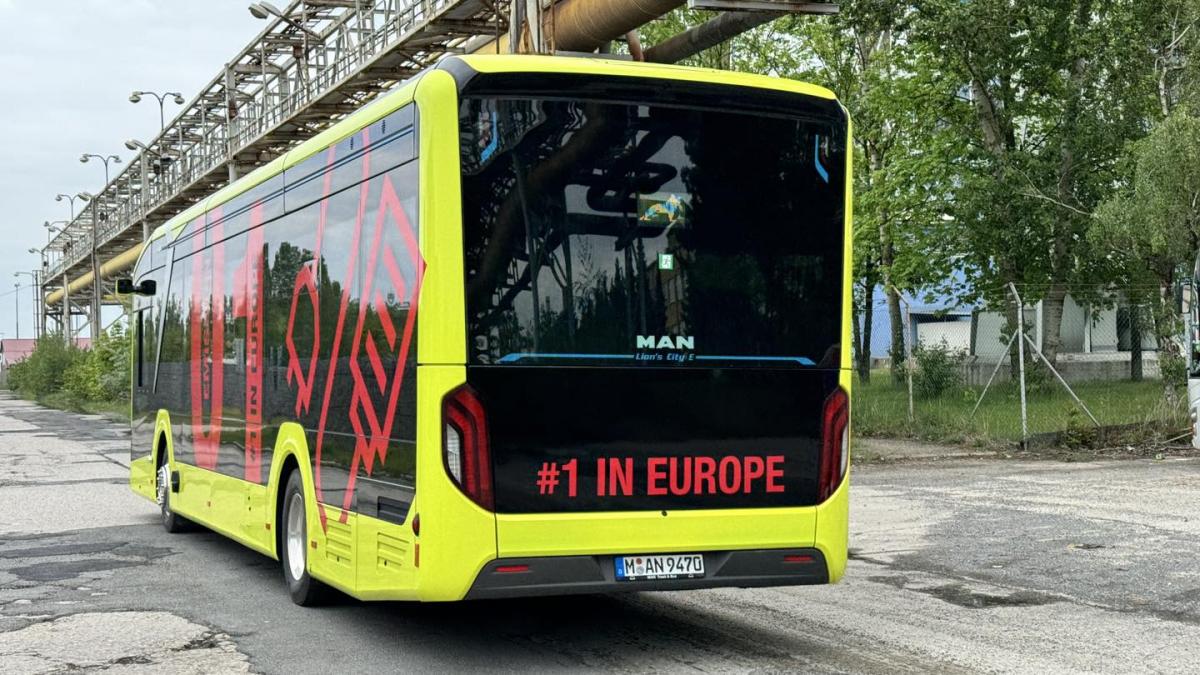 Česká premiéra e-busu MAN ve verzi LE