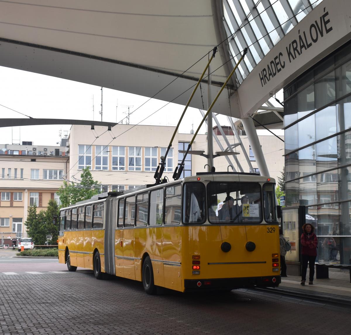 Oslavy 75 let trolejbusové dopravy v Hradci Králové