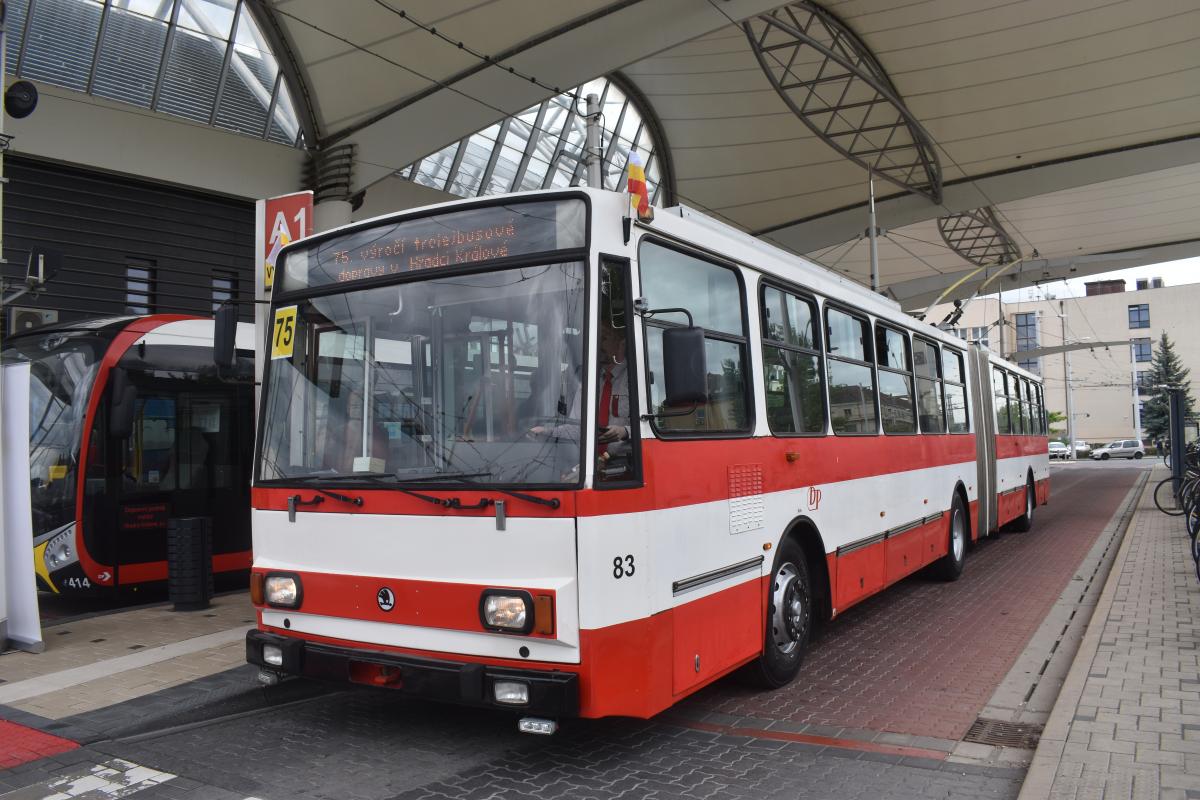Oslavy 75 let trolejbusové dopravy v Hradci Králové