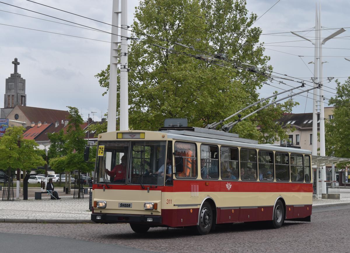 Oslavy 75 let trolejbusové dopravy v Hradci Králové