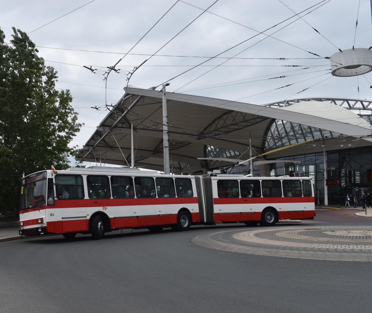 Oslavy 75 let trolejbusové dopravy v Hradci Králové