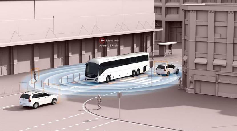 Volvo Buses přichází s třetí generací aktivních bezpečnostních systémů