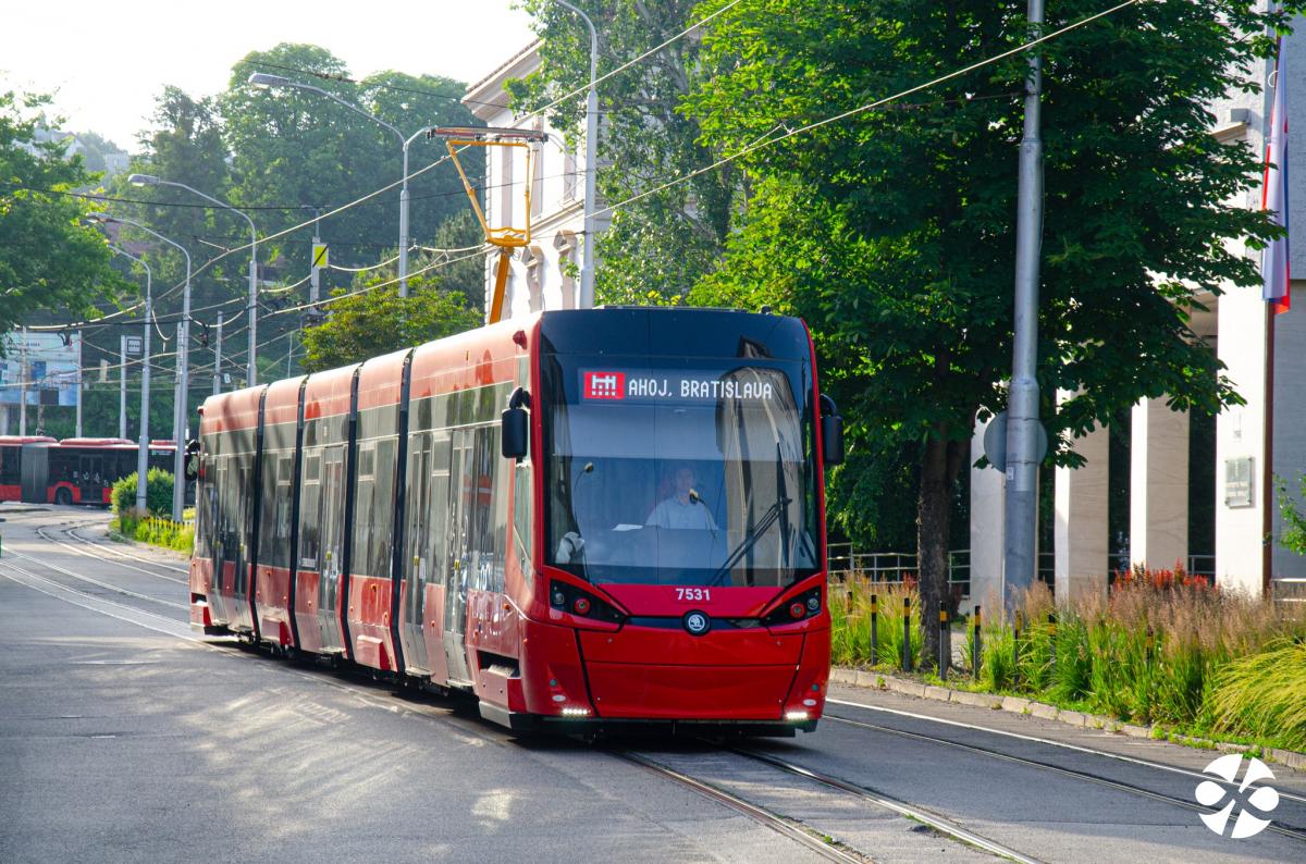 Flotila tramvají od Škodovky v Bratislavě je kompletní