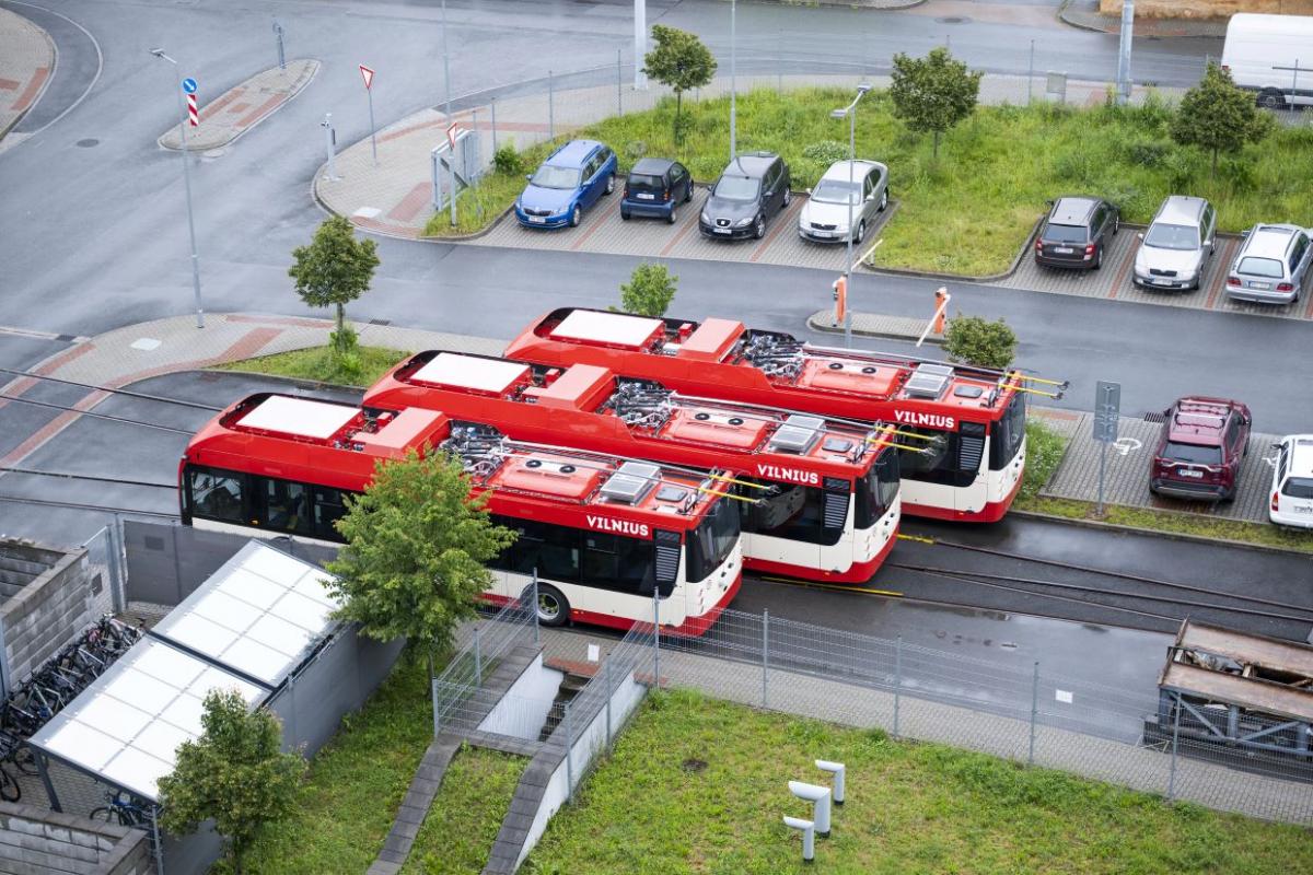 První trolejbusy pro Vilnius jsou připraveny k předání zákazníkovi