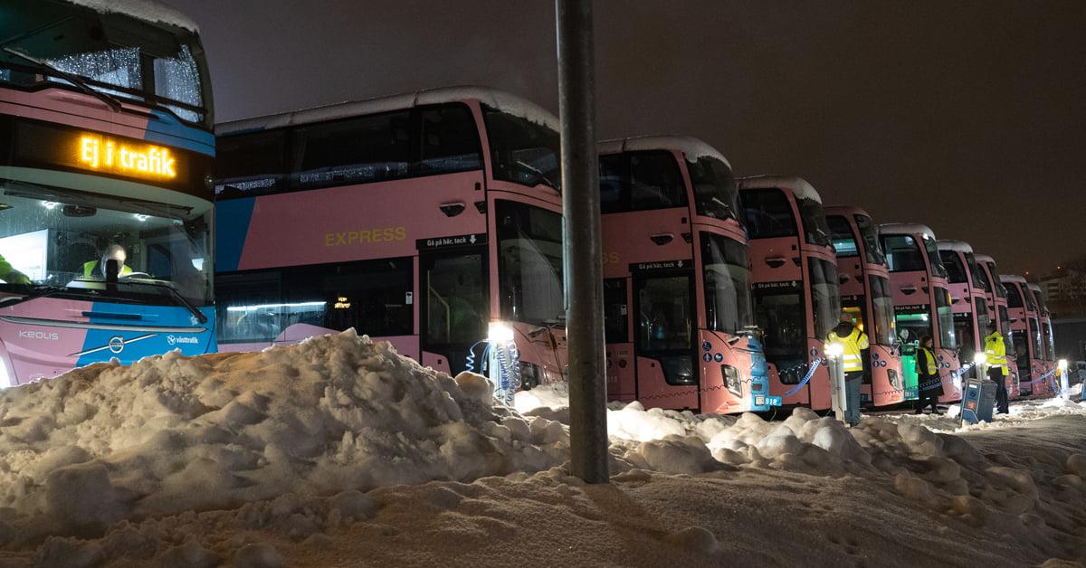 31 double deckerů Volvo 9700 pro Göteborg