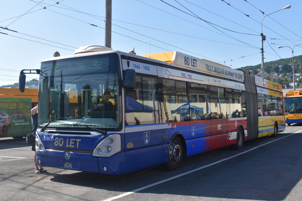 Den otevřených dveří v Dopravní společnosti Zlín - Otrokovice