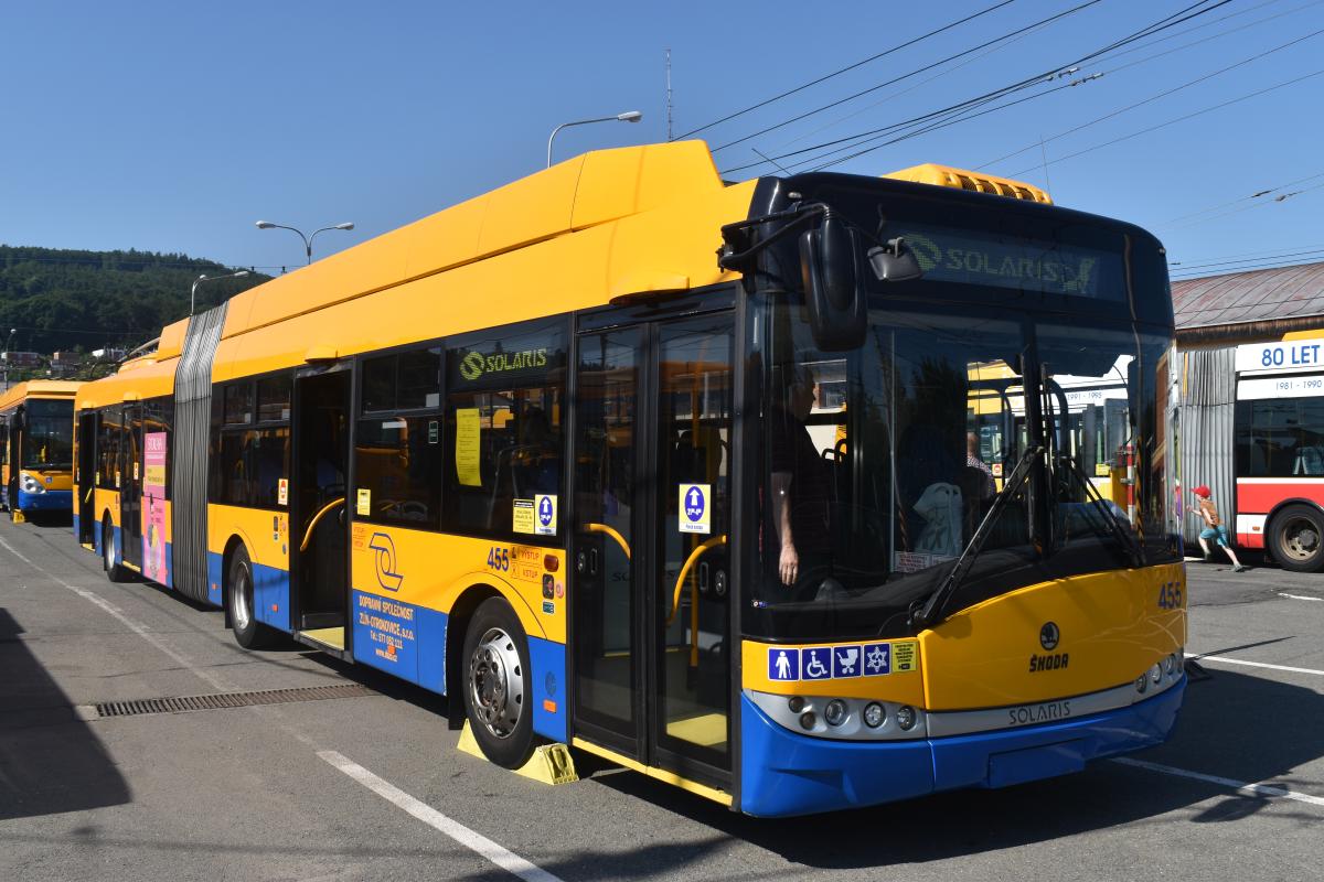 Den otevřených dveří v Dopravní společnosti Zlín - Otrokovice