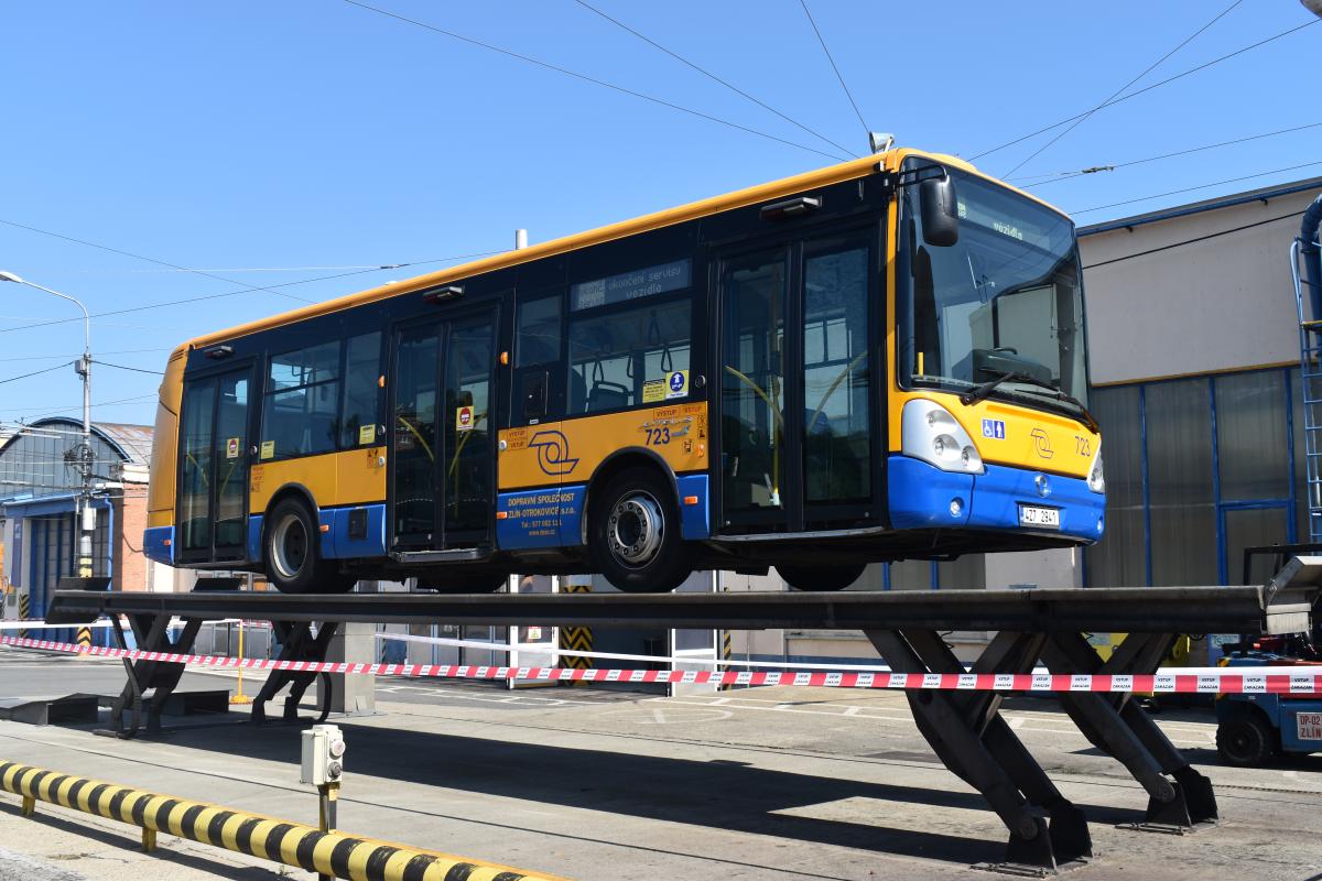 Den otevřených dveří v Dopravní společnosti Zlín - Otrokovice