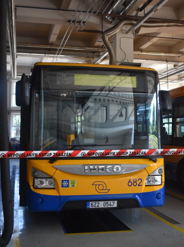 Den otevřených dveří v Dopravní společnosti Zlín - Otrokovice