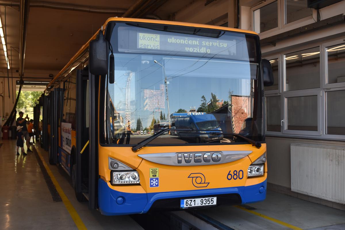 Den otevřených dveří v Dopravní společnosti Zlín - Otrokovice
