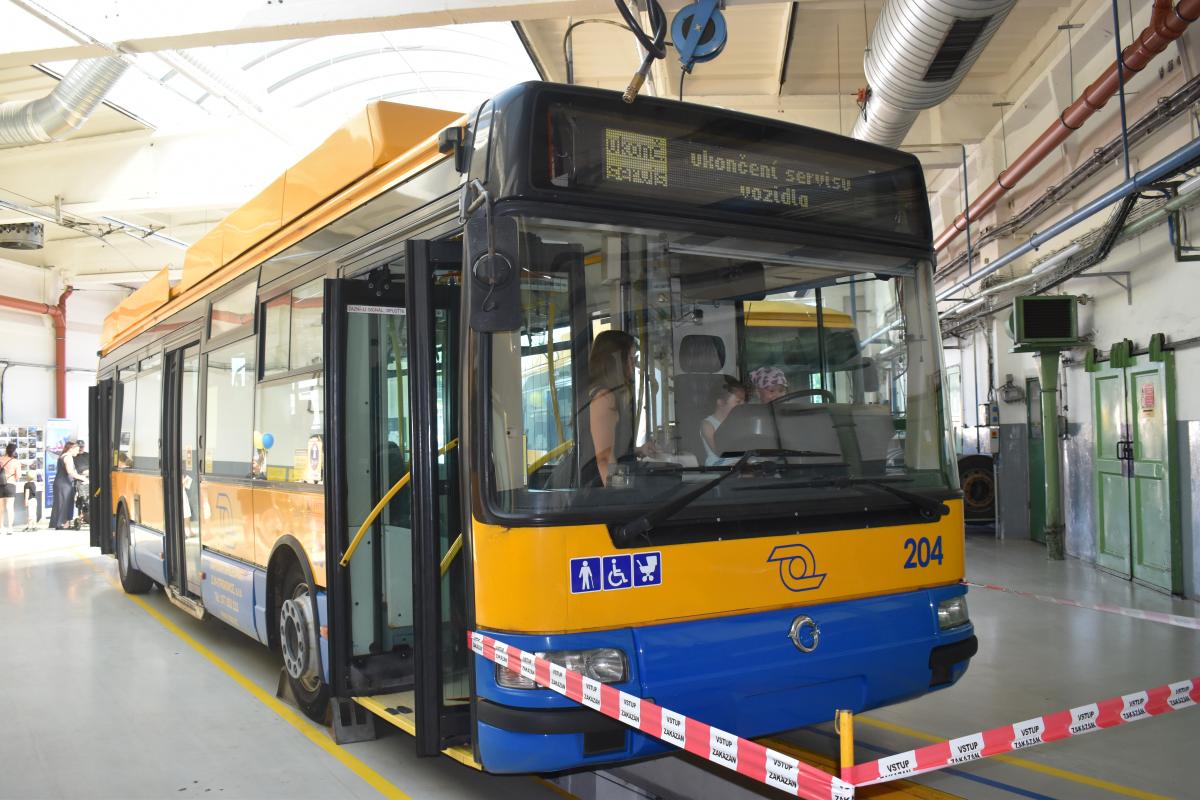Den otevřených dveří v Dopravní společnosti Zlín - Otrokovice