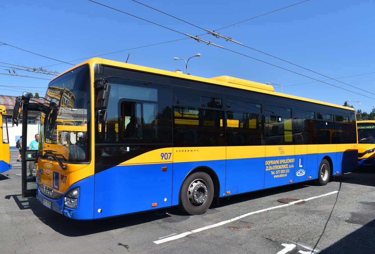 Den otevřených dveří v Dopravní společnosti Zlín - Otrokovice