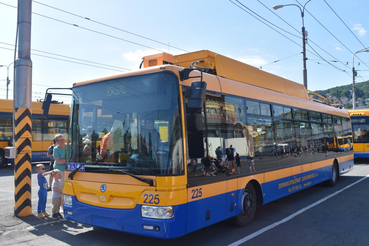 Den otevřených dveří v Dopravní společnosti Zlín - Otrokovice