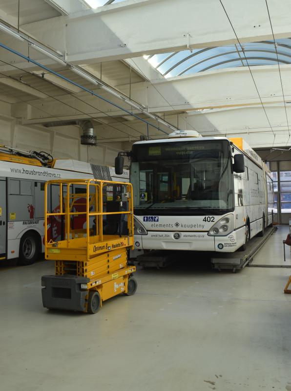 Den otevřených dveří v Dopravní společnosti Zlín - Otrokovice