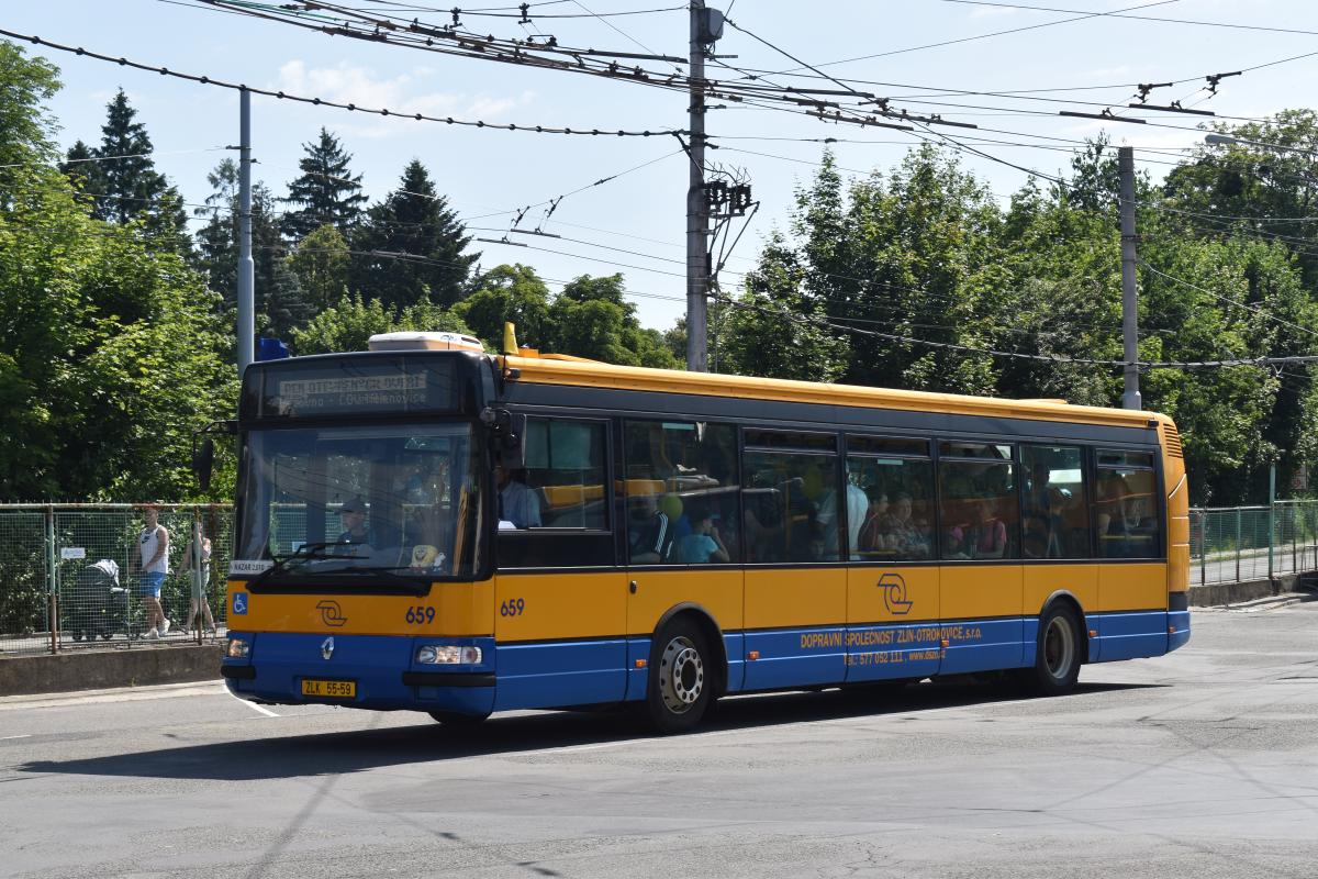 Den otevřených dveří v Dopravní společnosti Zlín - Otrokovice