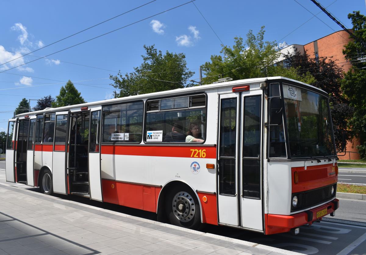 Den otevřených dveří v Dopravní společnosti Zlín - Otrokovice