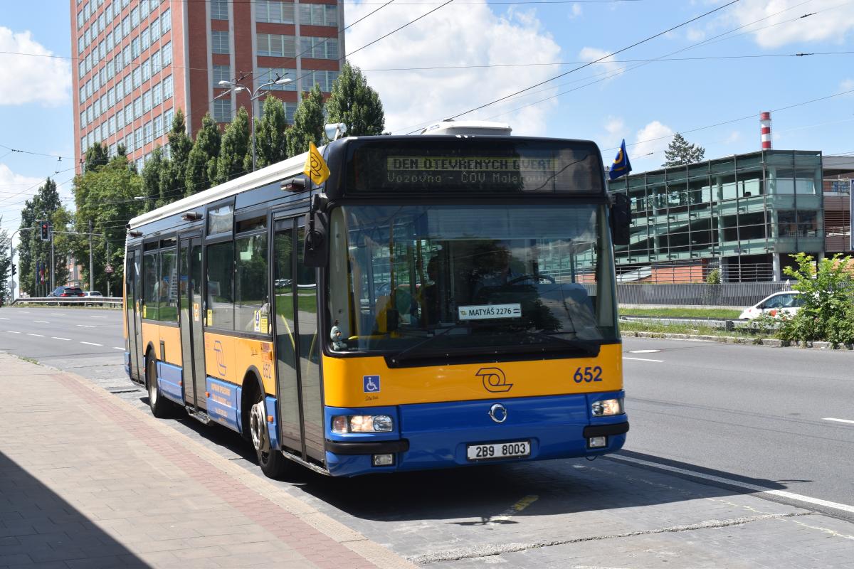 Den otevřených dveří v Dopravní společnosti Zlín - Otrokovice