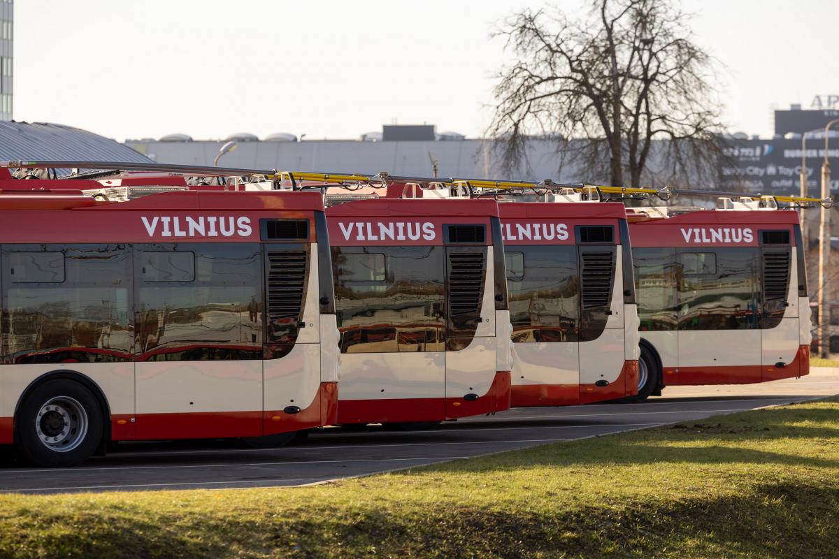 Vilnius už má od Škodovky 80 nových trolejbusů