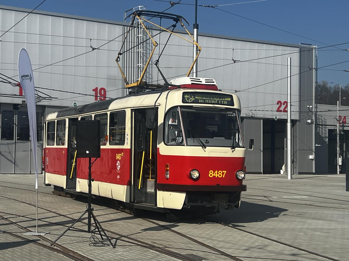 Do pražské hloubětínské vozovny se 21. března vrací tramvaje