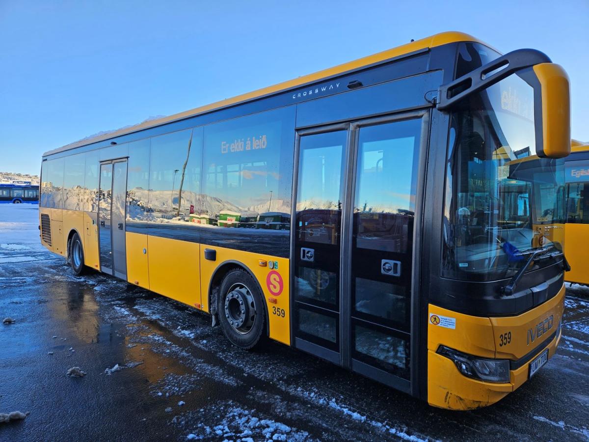 Kamerový systém od ONE SYSTEM jezdí v nových autobusech IVECO na Islandu