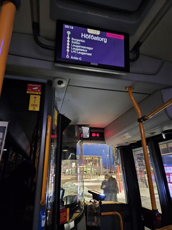 Kamerový systém od ONE SYSTEM jezdí v nových autobusech IVECO na Islandu