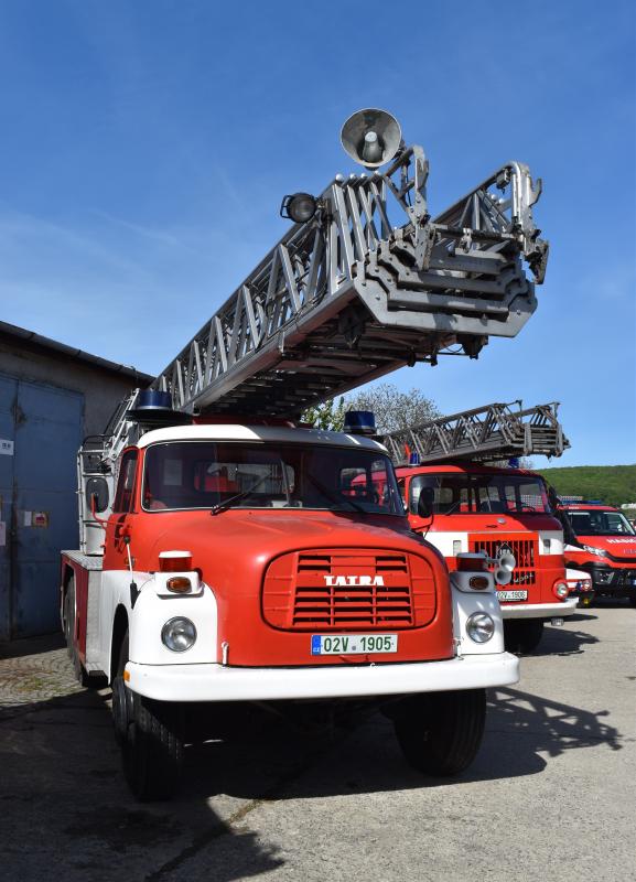 Přehlídka automobilové techniky v depozitáři Brno-Řečkovice
