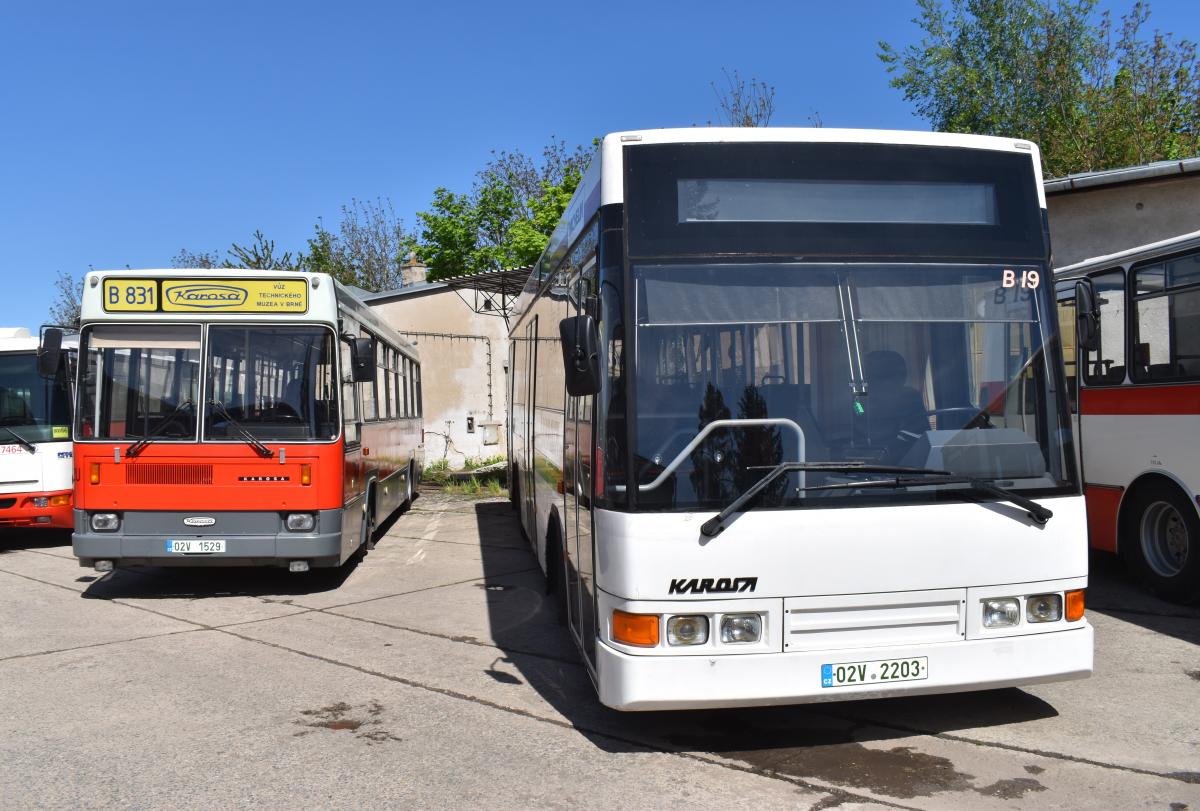 Přehlídka automobilové techniky v depozitáři Brno-Řečkovice