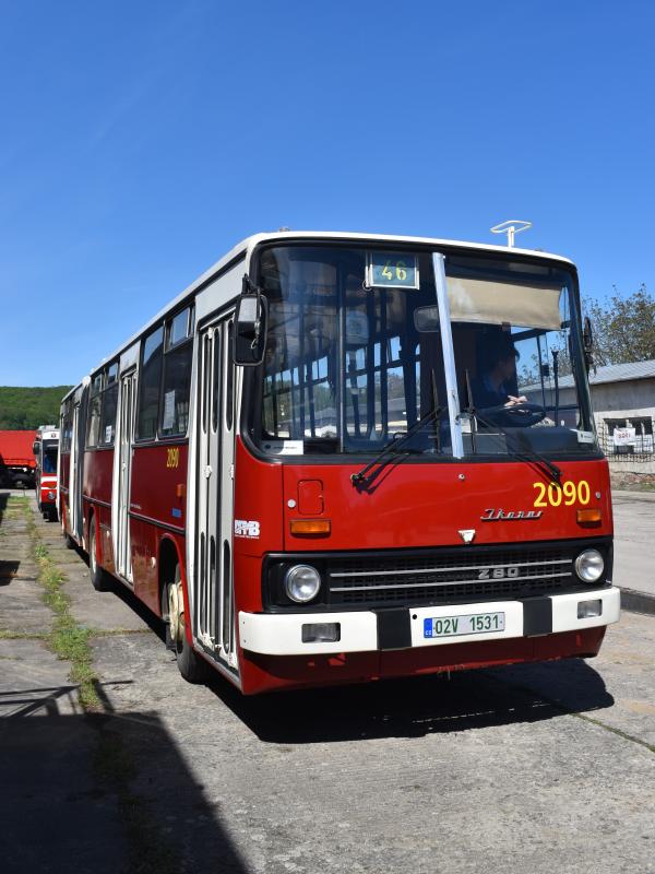 Přehlídka automobilové techniky v depozitáři Brno-Řečkovice