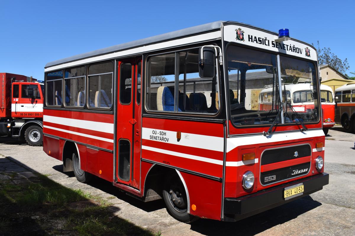 Přehlídka automobilové techniky v depozitáři Brno-Řečkovice