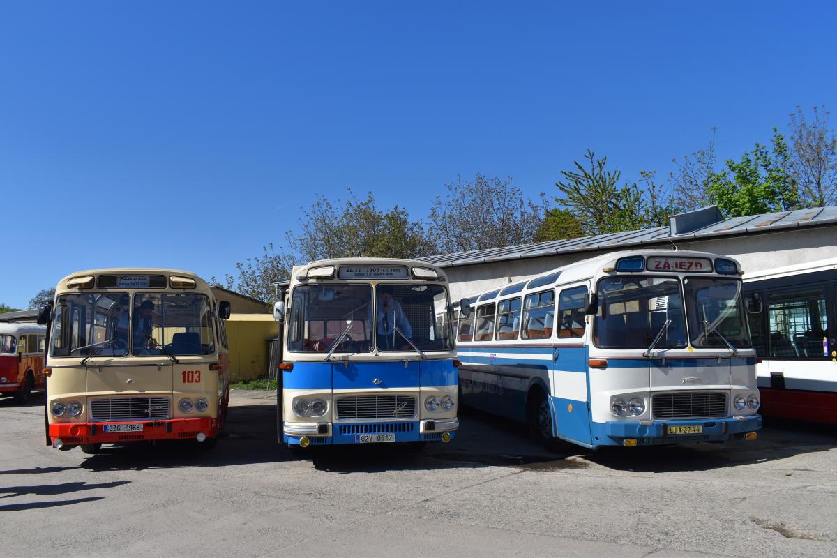 Přehlídka automobilové techniky v depozitáři Brno-Řečkovice