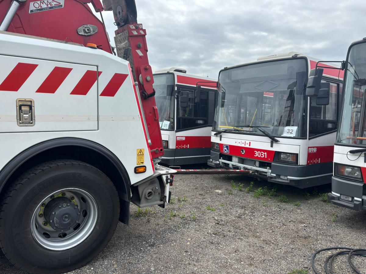 Brno daruje do Charkova trolejbusy Škoda 21Tr