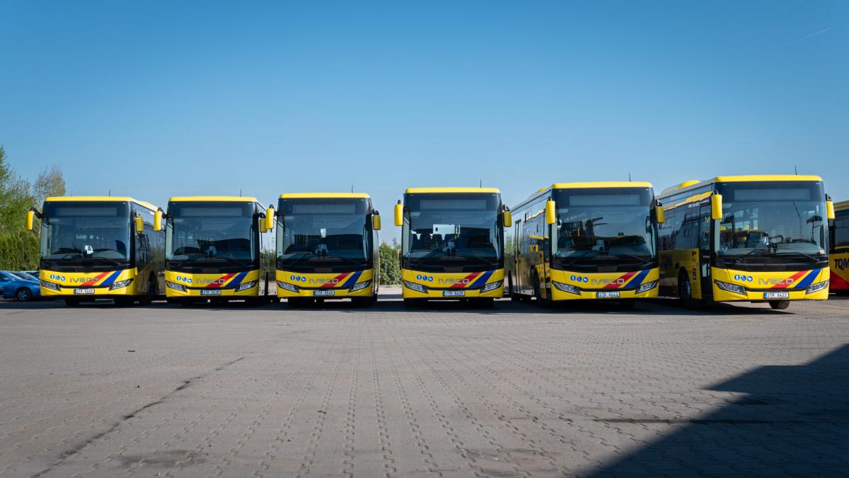 TQM koupila pro oblast Valašské Meziříčí nové autobusy Iveco
