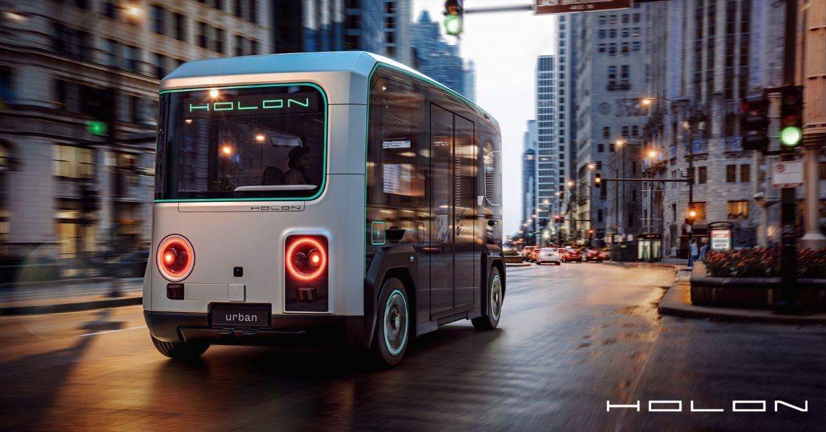 Autonomní HOLON urban vyjede letos zkušebně v Hamburku  