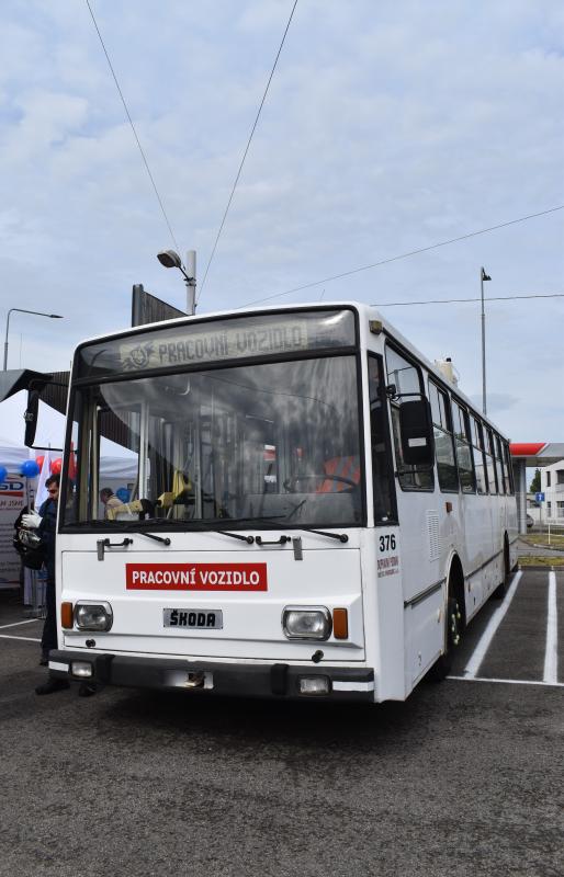 Ze dne otevřených dveří v Dopravním podniku města Pardubic