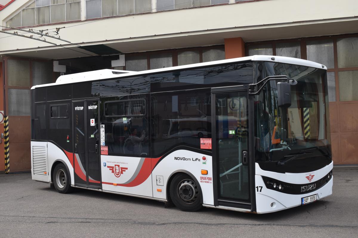 Ze dne otevřených dveří v Dopravním podniku města Pardubic